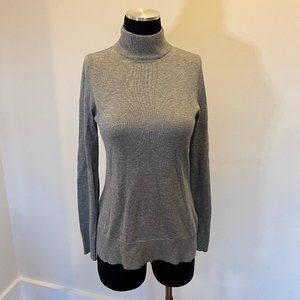 Backdrop brand mock neck turtleneck gray sz S